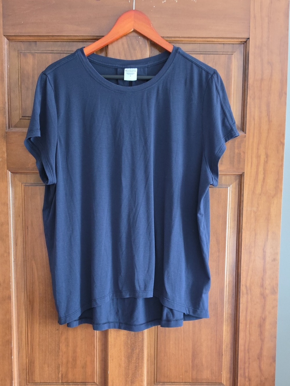 Athleta Navy Blue Short Sleeve Tee